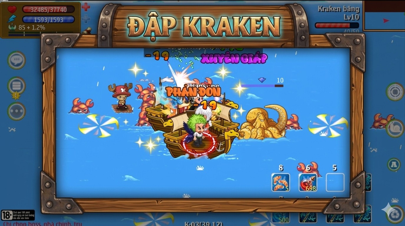 Sự Kiện Đập Kraken