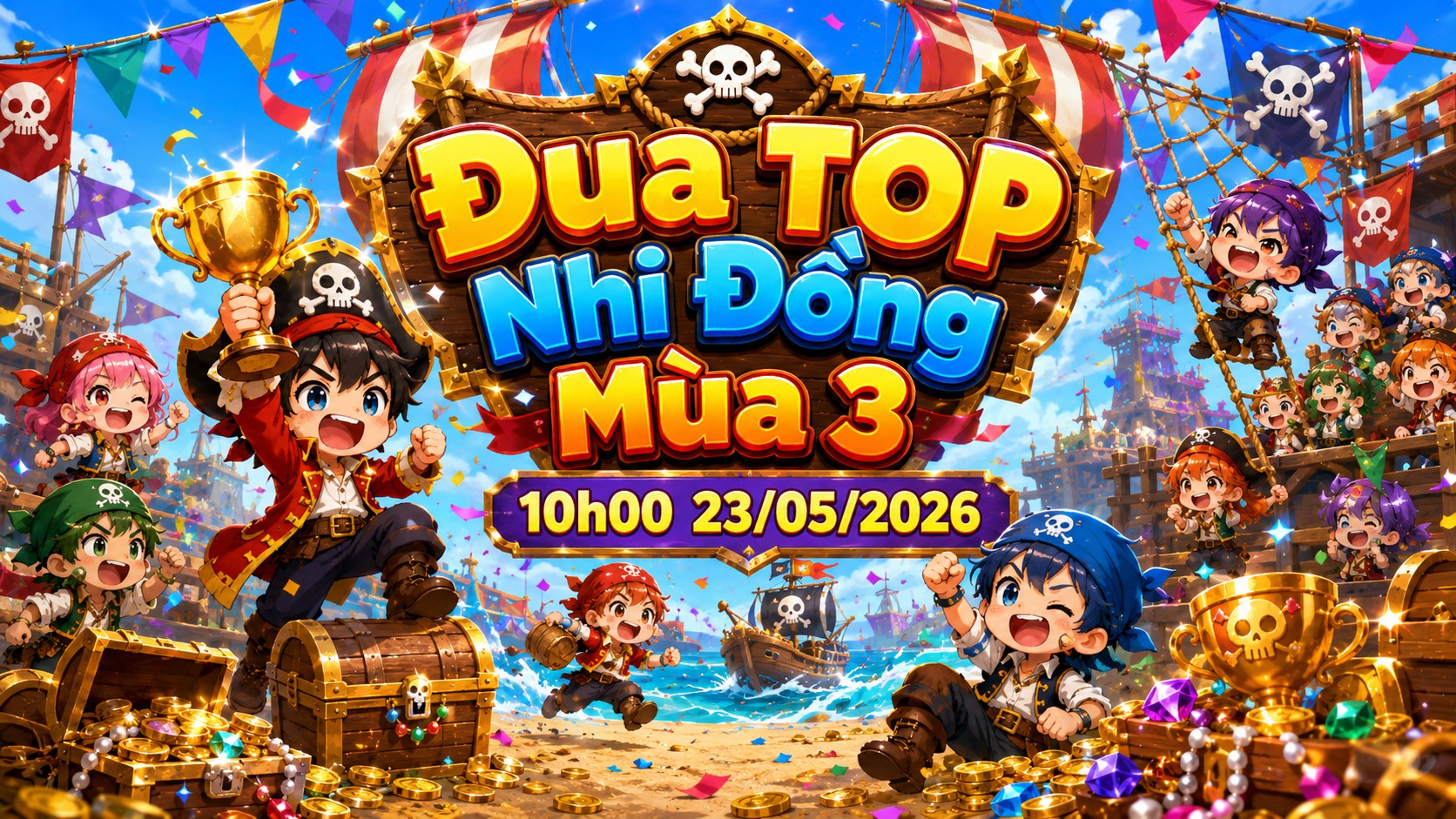 Sự kiện đua Top nhi đồng và Top tiêu ngọc mùa 3