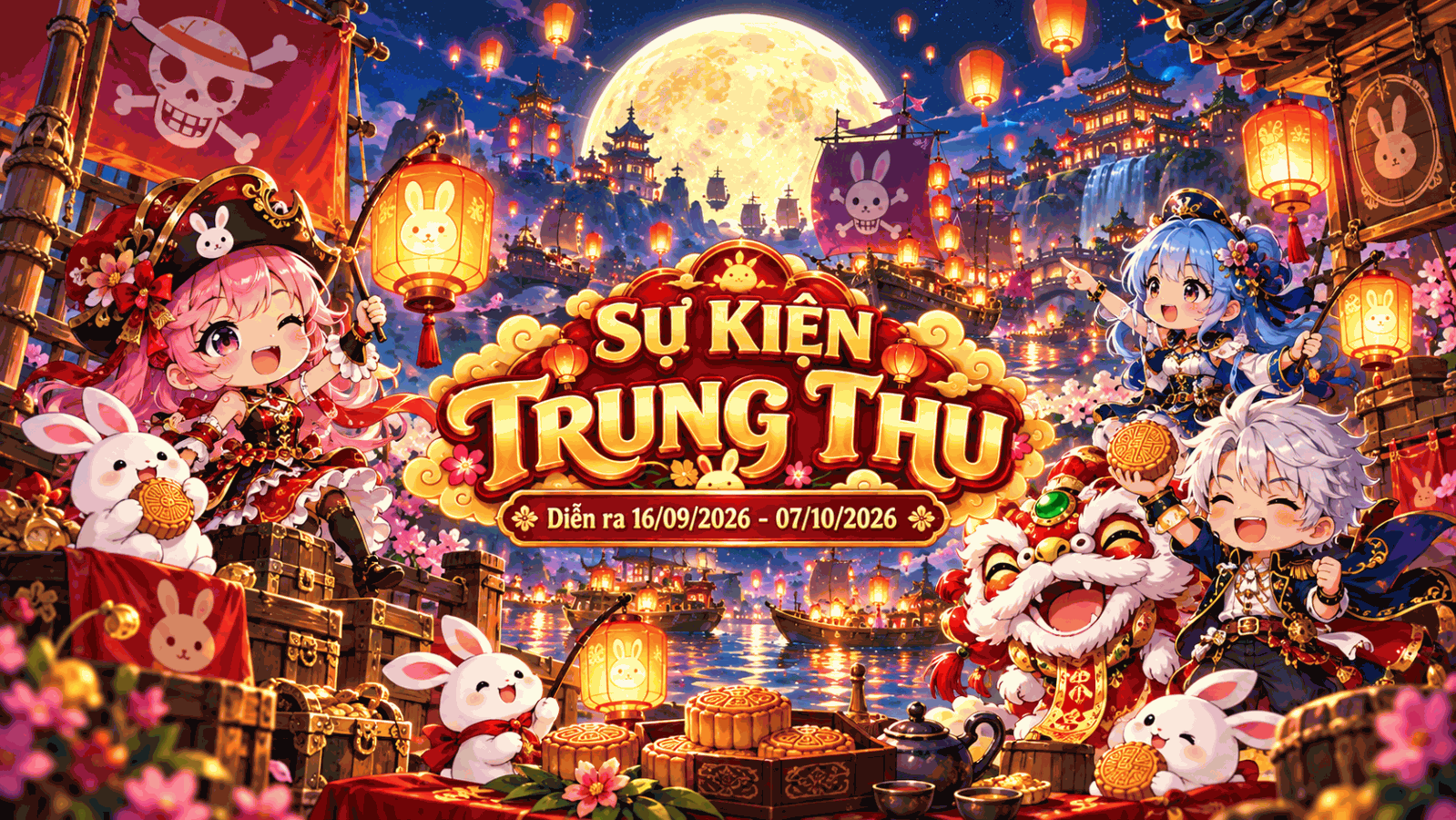 Thông báo nội dung sự kiện trung thu 2026 - Làng Hải Tặc