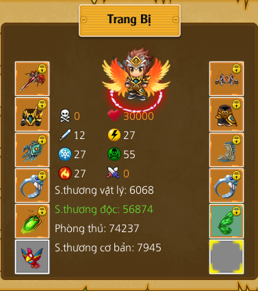 Hệ thống Trang Bị