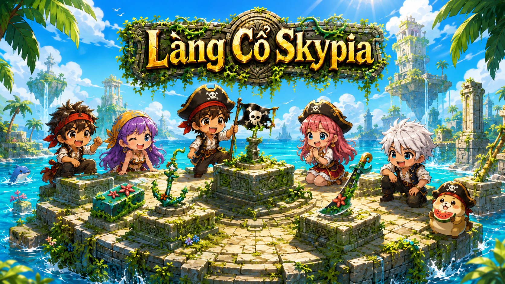 Hướng dẫn khu vực Làng Cổ Skypia