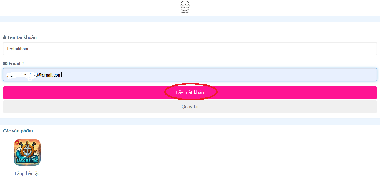 Hướng dẫn lấy lại mật khẩu tài khoản nhanh chóng