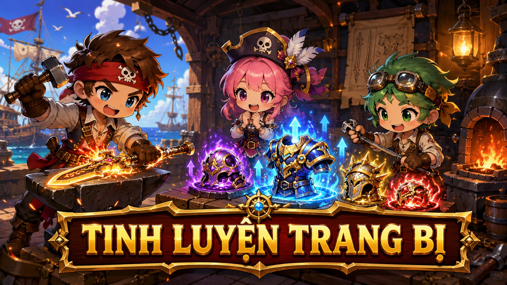 Hướng dẫn tinh luyện trang bị