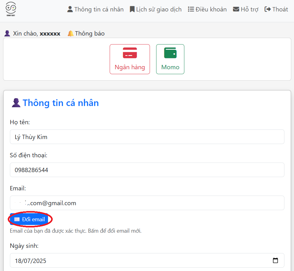 Hướng dẫn xác minh email và thay đổi email nhanh chóng